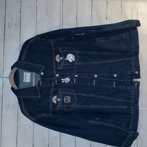 Old Navy Patched Jean Jacket